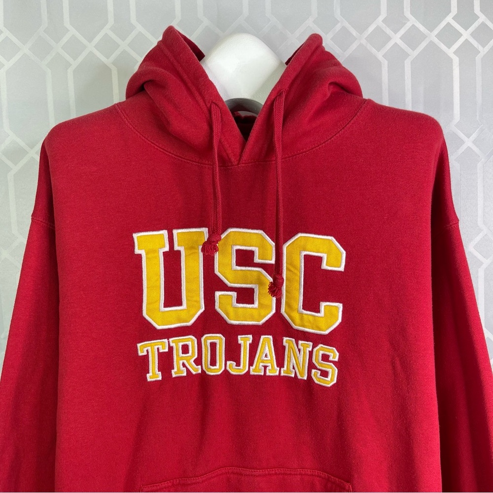 Authentic Apparel Usc Trojans Pullover Graphic Ho… - image 2